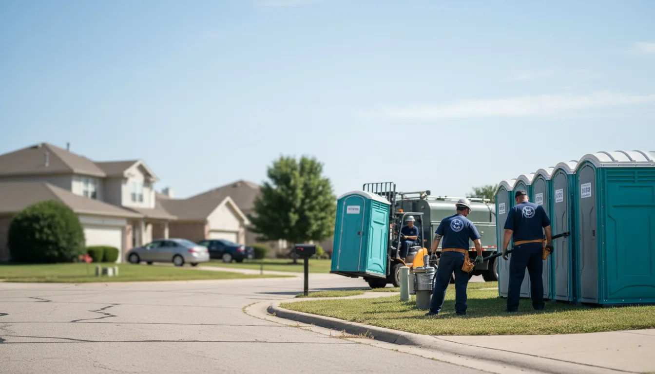 Porta Potty Rental in Frankfort, KS near me